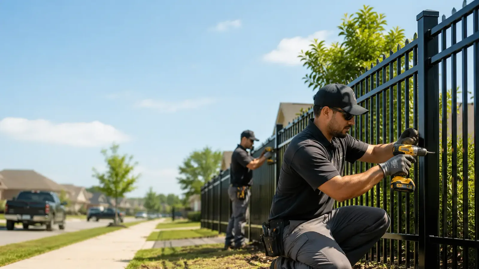 Metal Fence Installation in Hidden Valley, PA